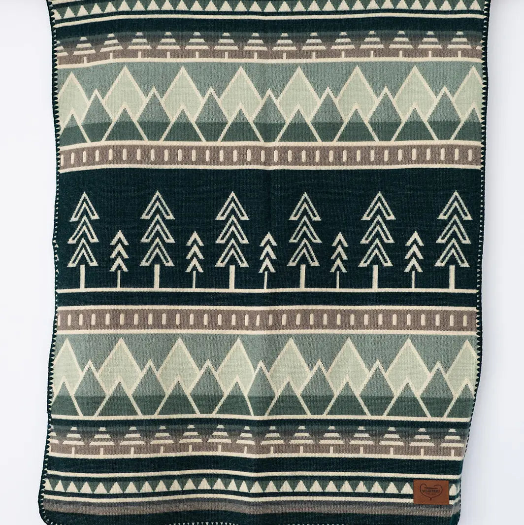 Heartprint Threads- Forest Creatures Baby Blanket