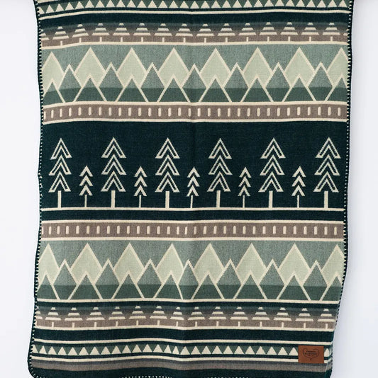 Heartprint Threads- Forest Creatures Baby Blanket