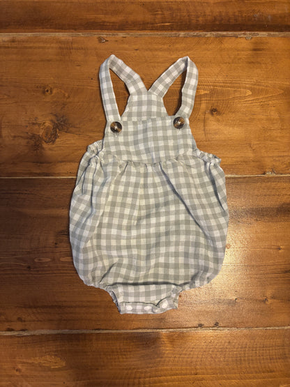 Checkered Romper