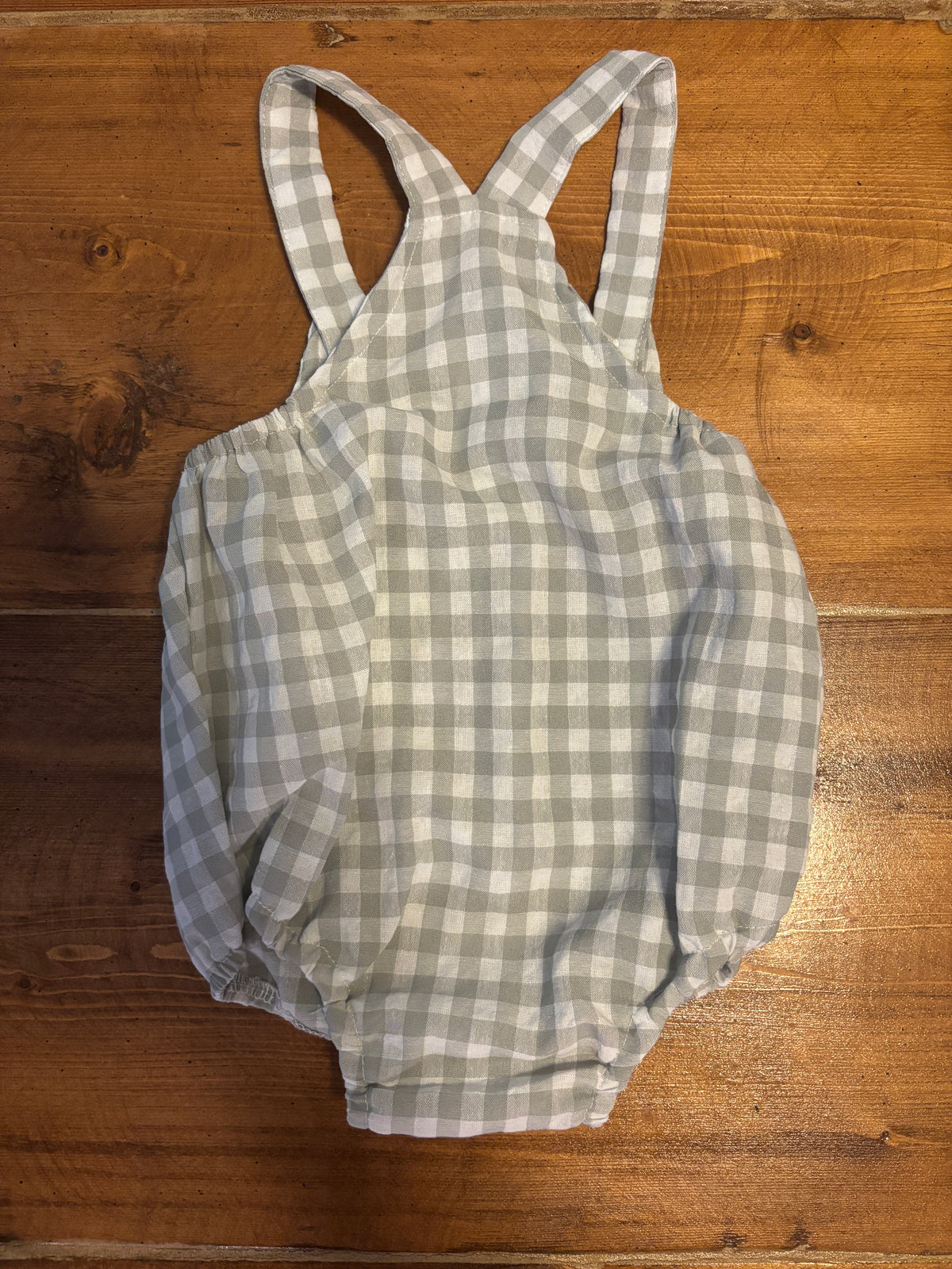 Checkered Romper