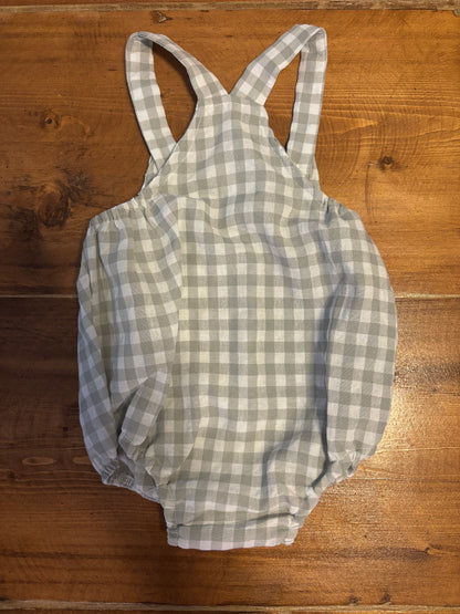 Checkered Romper