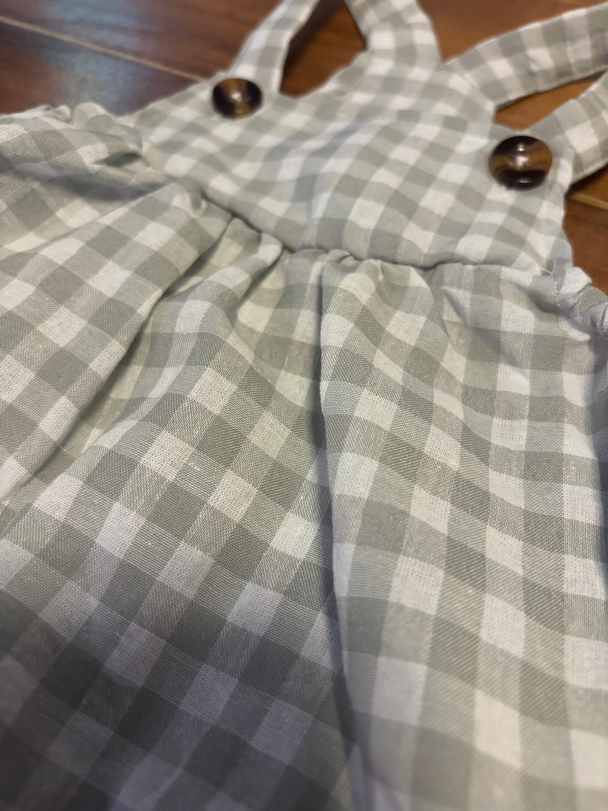 Checkered Romper