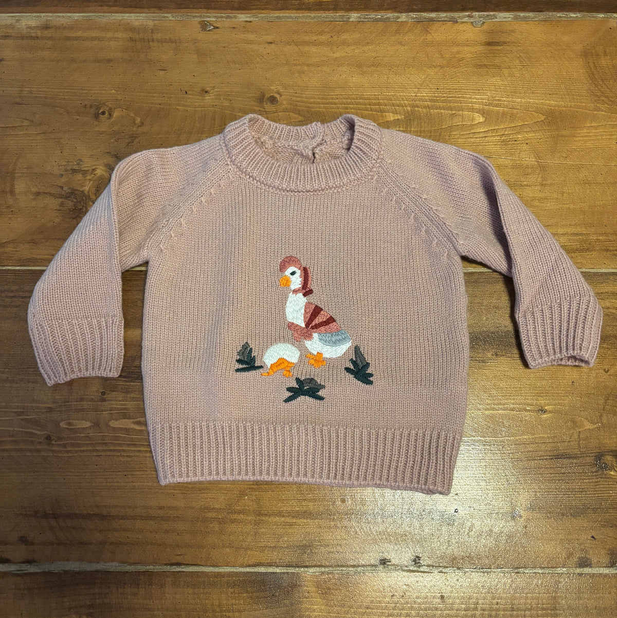 Mother Goose Knit Sweater