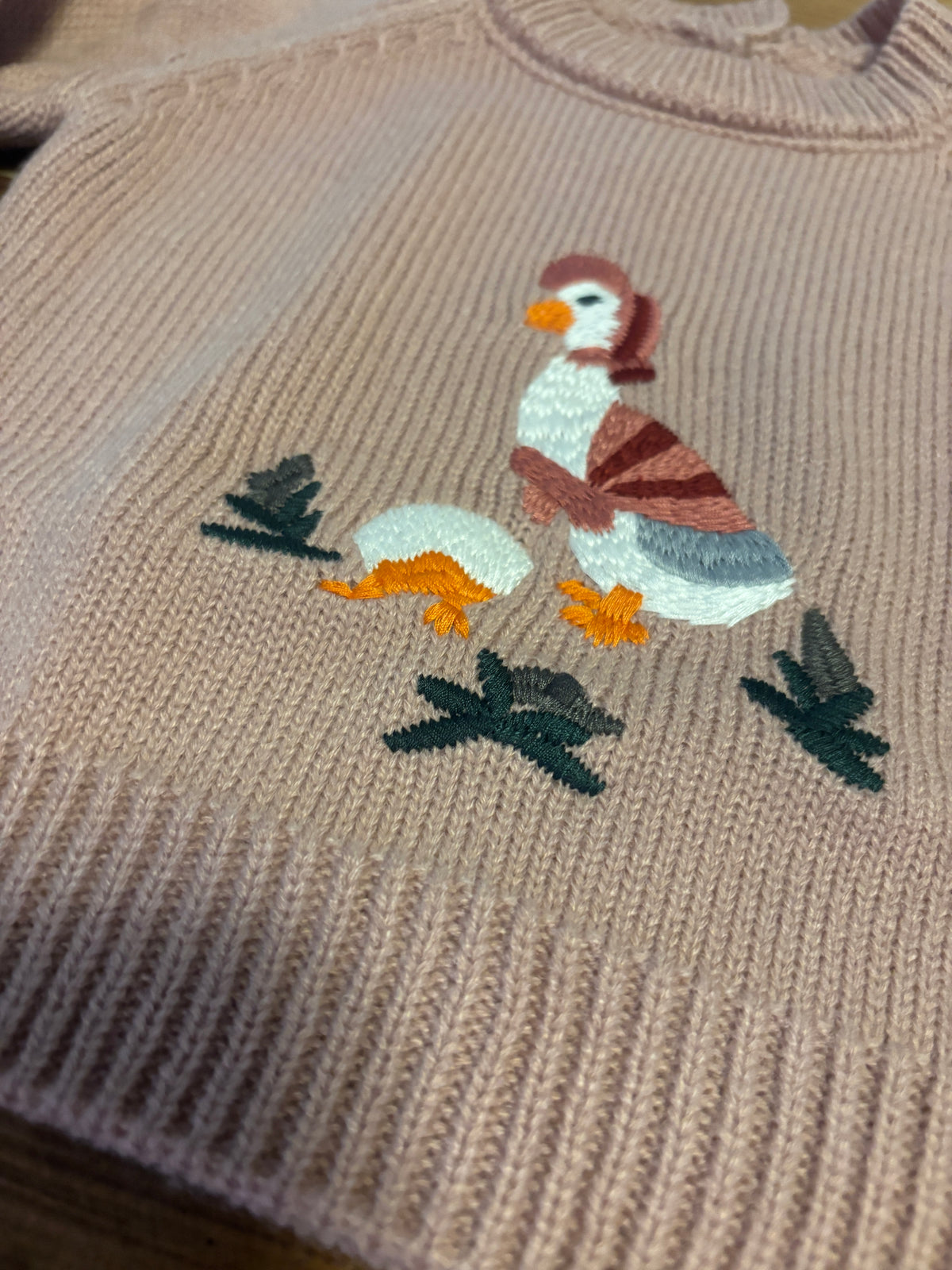 Mother Goose Knit Sweater