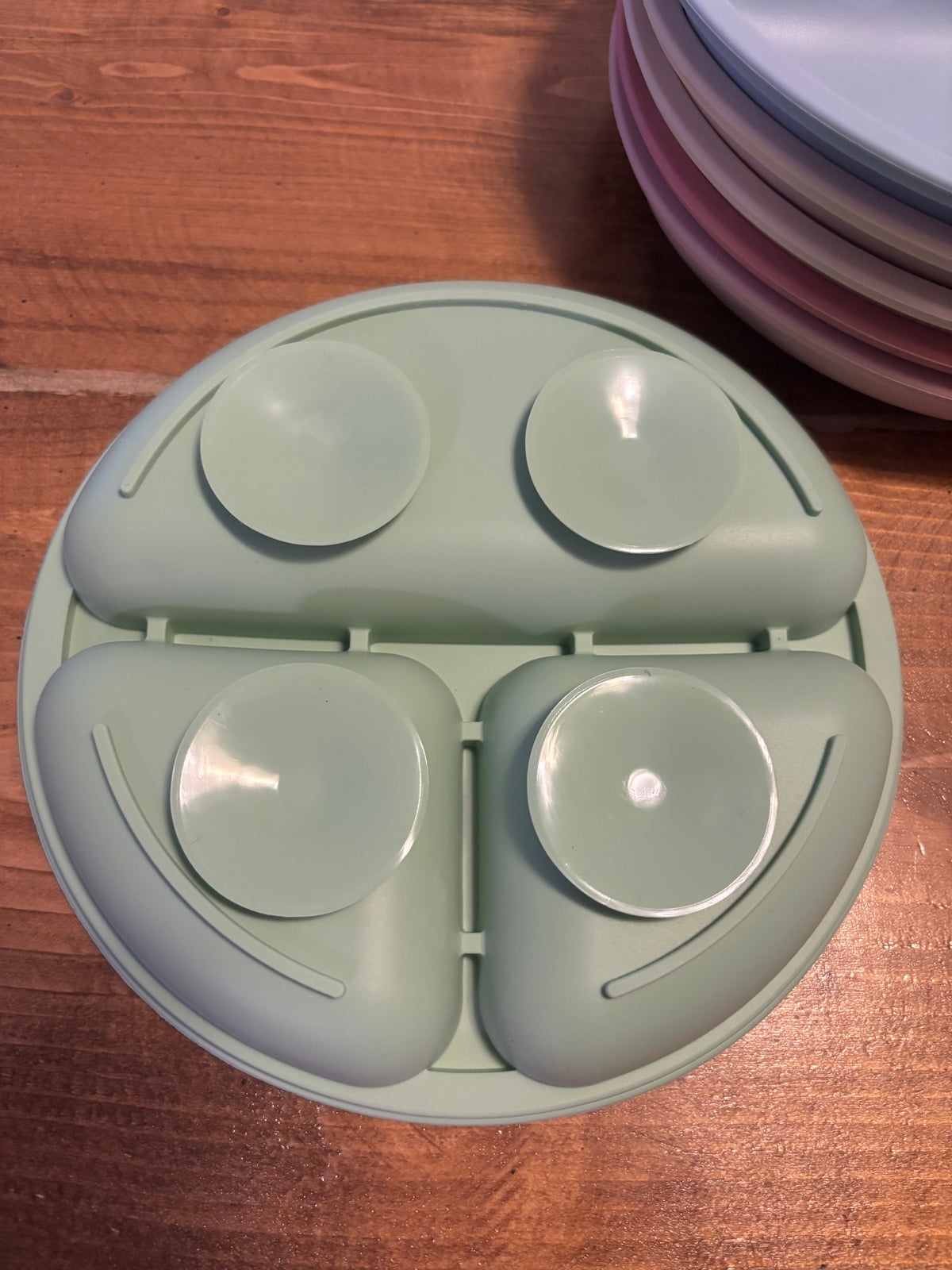 Suctioned Silicone Plate
