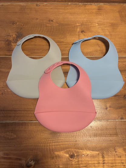 Adjustable Silicone Bibs