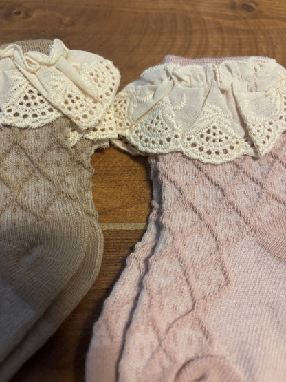 Short Lace Top Socks