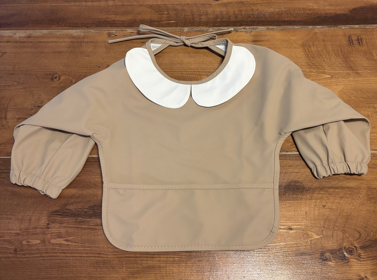 Girl’s Collared Long Sleeved Bib