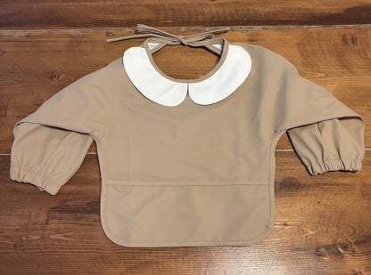 Girl’s Collared Long Sleeved Bib